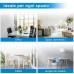 Battisedia salvaparete fasce paracolpi in plexiglass TRASPARENTE Varie misure e colori - FISSAGGIO CON BIADESIVO